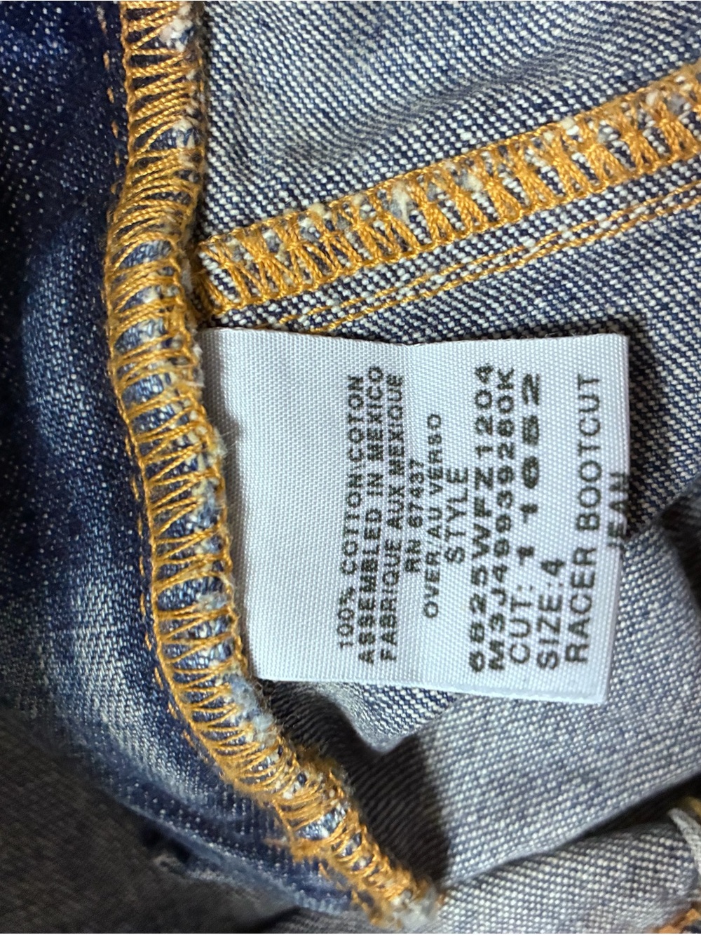 vintage polo jeans co ralph lauren women’s bootcut jeans size 4 - Picture 4 of 8